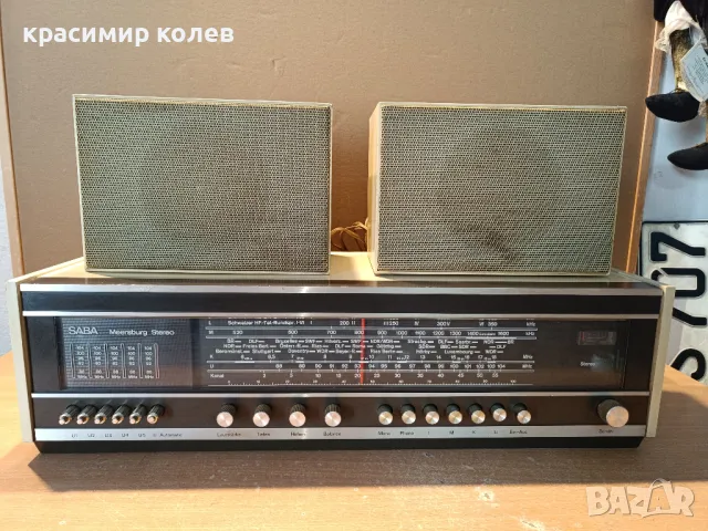 ресивър с тонколони "SABA Meersburg Stereo G", снимка 5 - Ресийвъри, усилватели, смесителни пултове - 48849768