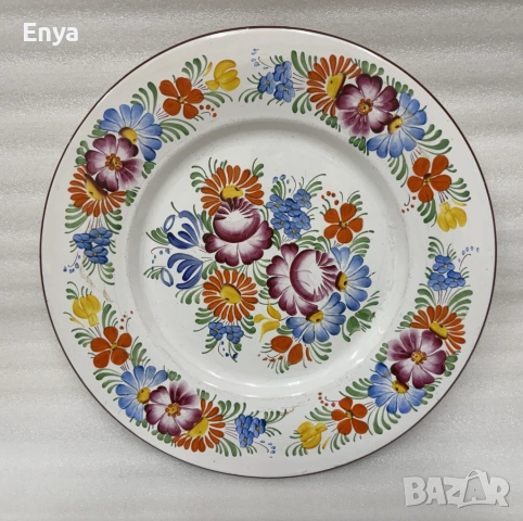 Декоративна чиния за стена от Чехословакия