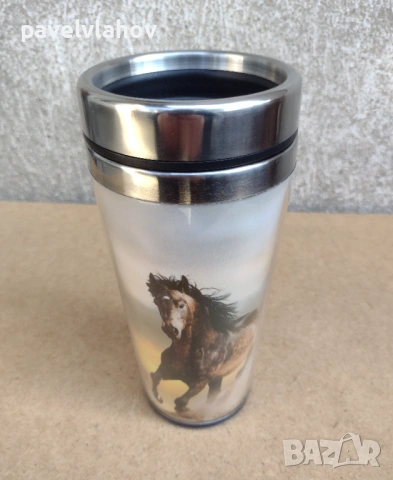 Термочаша LANCASTER - 470 мл, 18 см височа и 8,1 см ширина , снимка 3 - Чаши - 53984516