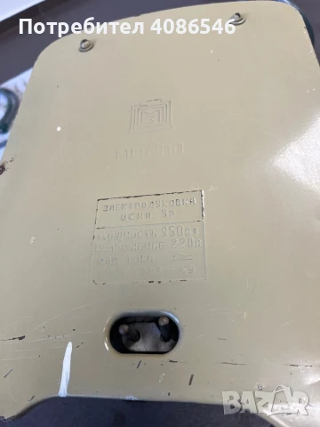 Стара електрическа фурна, снимка 3 - Антикварни и старинни предмети - 51168823