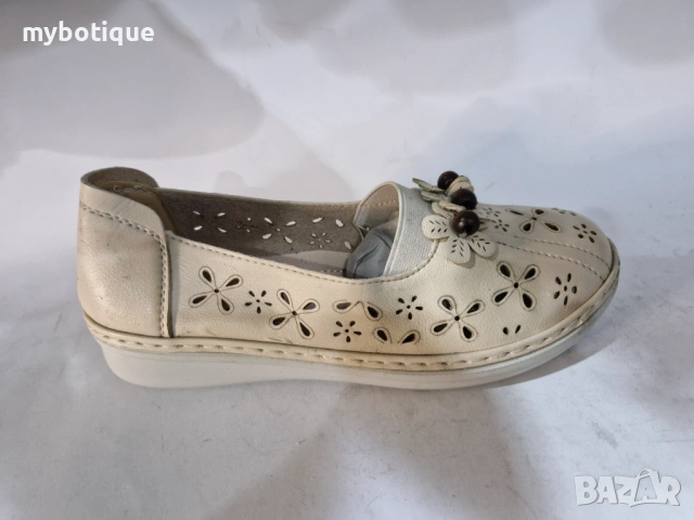 Дамски обувки перфорация 