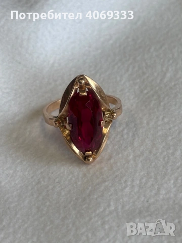 Руски златен пръстен 4.5 гр 14 карата(583), снимка 5 - Пръстени - 54175506