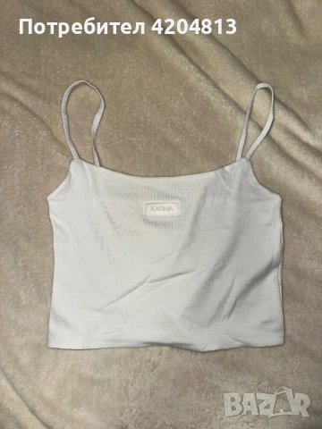 чисто нов бял потник на Karma, снимка 2 - Потници - 52628202