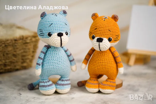 Плетени играчки на една кука , снимка 10 - Плюшени играчки - 48665744