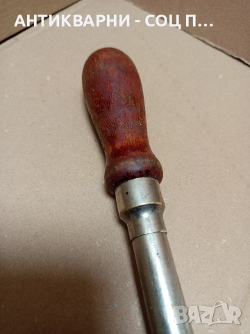 Стара Американска Спирална Тресчотна Отверка MADE IN USA-PATENTED-MAR-30-1926., снимка 6 - Антикварни и старинни предмети - 52795040