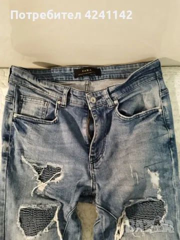 Дънки мъжки Zara Man / denim, снимка 2 - Дънки - 48456071