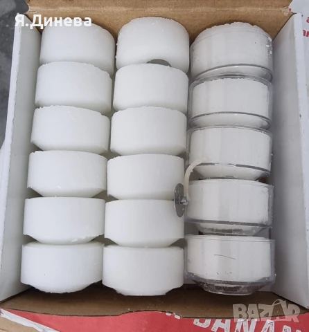 Комплект чаени свещи 17бр, снимка 2 - Декорация за дома - 50797105