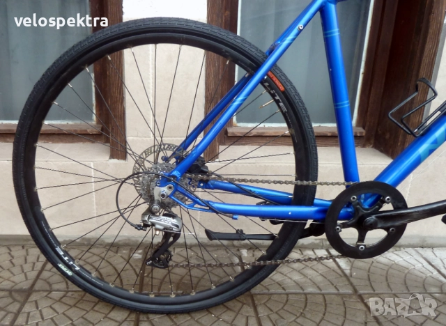 НИШИКИ ! Трекинг-Фитнес велосипед ! 1х8 скорости ! Хидравлики диск !, снимка 13 - Велосипеди - 52308673