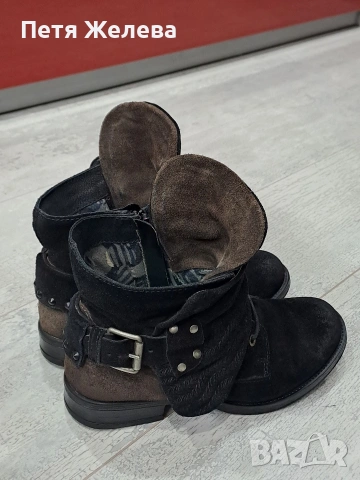 Дамски боти естествена кожа , снимка 10 - Дамски боти - 53404404