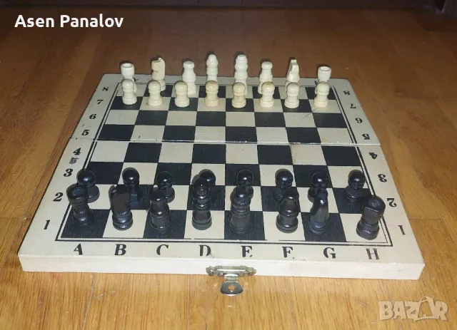 Дървен шах 20/20см