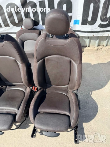 Кожен салон с подгрев алкантара от Mini Cooper S (56) 2.0i двигател B48A20F, 192кс., John Cooper Wor, снимка 2 - Части - 53821595