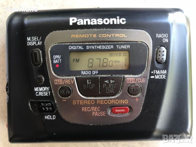 Super Rare Panasonic RQ-XF50 Personal Radio Cassette Recording Walkman, снимка 1 - Радиокасетофони, транзистори - 45851256