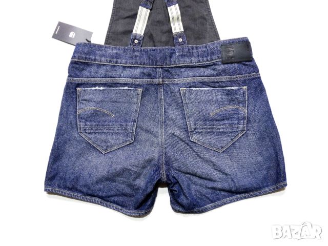 Нови G-star Raw Midge Short Overall WMN Дамски Къс Дънков Гащеризон , снимка 9 - Гащеризони - 45224189