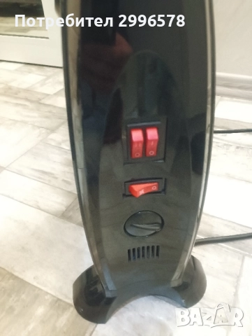 Елдом конвектор радиатор 2000w 220v черен, снимка 2 - Радиатори - 52425485