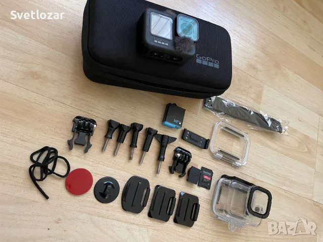 GoPro HERO9, 5K, Black Edition + аксесоари и батерия, снимка 2 - Друга електроника - 46857342