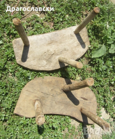 Маса, паралия, дървено корито Копанка копаня Стара нощва, уникат, битов кът, нощви, трикрако столче, снимка 18 - Други - 31998274