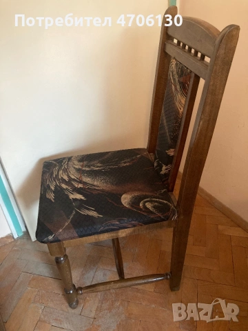 Стол с тапицерия, снимка 2 - Столове - 53064851