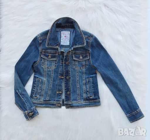 Дънково яке размер 7-8 години, снимка 2 - Детски якета и елеци - 51705501