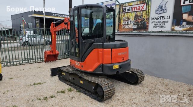 Мини багер Hitachi ZX50U -3F 3 тона, снимка 5 - Индустриална техника - 45798406