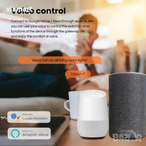 Zigbee 3.0 Хъб gateway Tuya Smart, Умен хъб за автоматизация на дома, Поддръжка до 128 устройства, г, снимка 4 - Друга електроника - 54277838