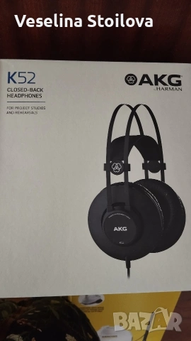 AKG K52 Closed Back Headphones