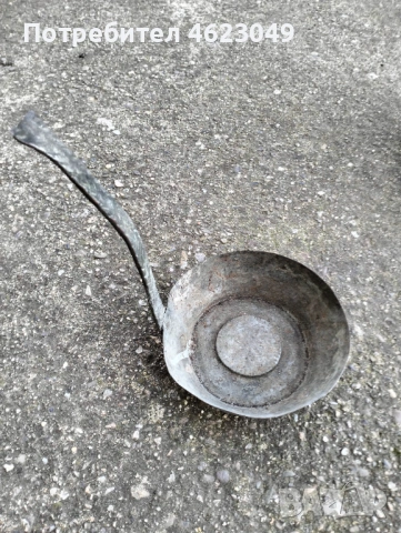 Стар меден черпак, снимка 2 - Антикварни и старинни предмети - 53042820
