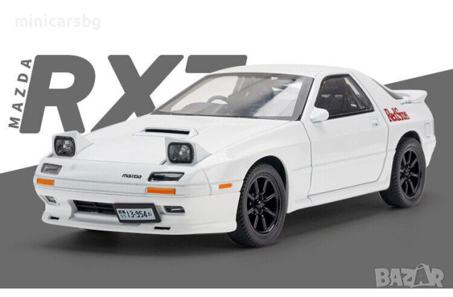 Метални колички: Mazda RX7, снимка 12 - Колекции - 45842557