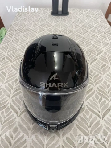 Shark Skwal 3 Black - M 57-58см - Каска за мотор , снимка 2 - Аксесоари и консумативи - 53909534