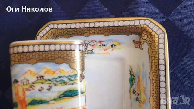 Малък порцеланов японски колекционерски сет, снимка 5 - Сервизи - 50755040