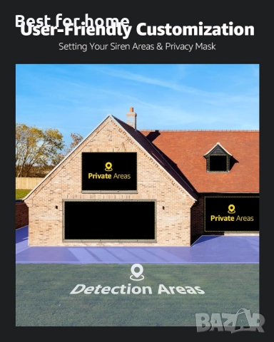 ANNKE 12MP PoE IP камера за видеонаблюдение, разпознаване на хора, превозни средства,  нощно виждане, снимка 7 - Други - 51857487