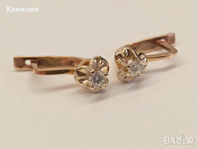 Руско злато , снимка 2 - Обеци - 54126115