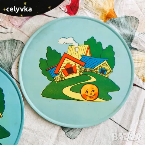 Ретро руски подложки за топли съдове, снимка 5 - Аксесоари за кухня - 50018510