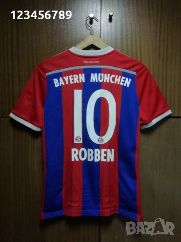 Bayern Munich Robben Adidas оригинална тениска фланелка Байерн Мюнхен Робен 