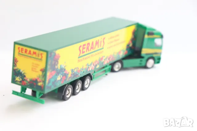 HERPA 1:87 H0 MERCEDES ACTROS КАМИОН TIR МОДЕЛ KОЛИЧКА, снимка 7 - Колекции - 50044695