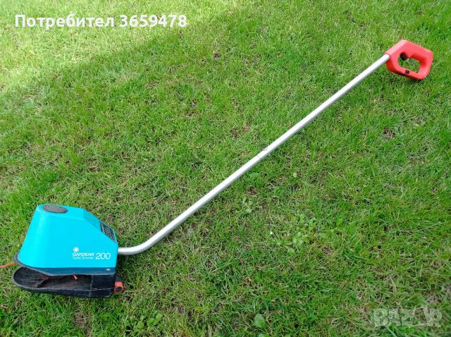 Електрически тример за трева GARDENA 190 W, снимка 1 - Градинска техника - 45701170