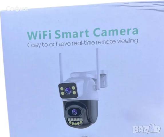 Външна 8MP WiFi Безжична Камера 4K,Автоматично проследяване,iCsee APP, снимка 16 - IP камери - 46915640