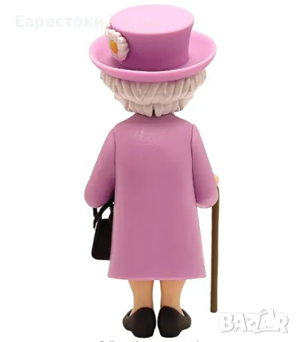 Фигурка MINIX Queen Elizabeth II, колекционерска фигура Кралица Елизабет II, 12 см, снимка 5 - Колекции - 47447242