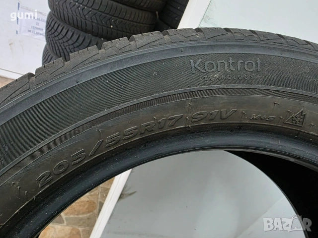 2бр всесезонни гуми 205/55/17 HANKOOK L04741 , снимка 4 - Гуми и джанти - 53187779