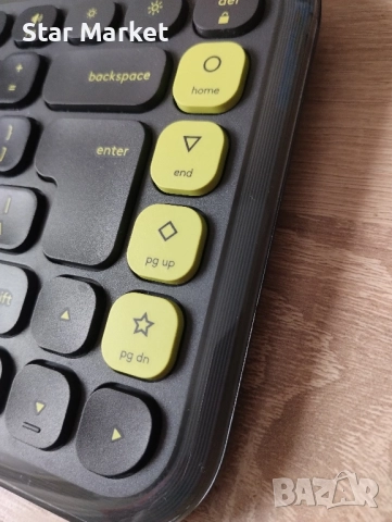 LOGITECH POP Icon Keys Bluetooth клавиатура, снимка 5 - Клавиатури и мишки - 52718938