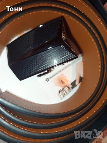 VRLEGEND ORIGINAL Нов Мъжки Автоматичен Кожен Колан с Кутия 130см., снимка 7 - Колани - 52306427