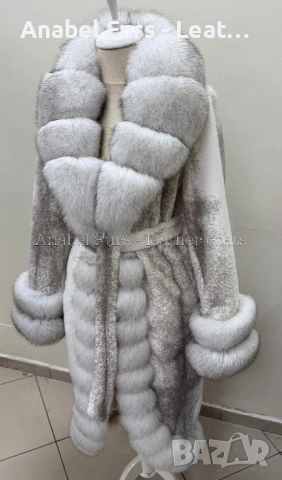 Дамски палта от алпака - вълна, кашмир и естествен косъм от лисица, снимка 16 - Палта, манта - 37354728