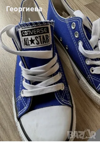 Нови сини кецове Converse 36 номер, снимка 4 - Кецове - 47248590