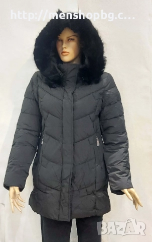 Дамско яке код 77 - черно