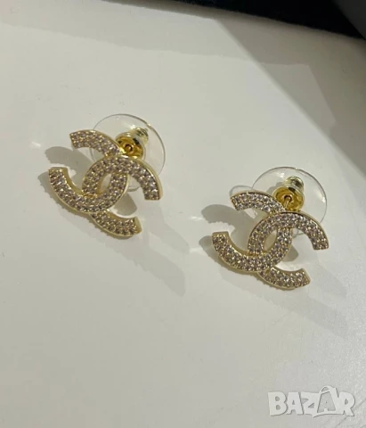 обеци от най-висок клас 
неръждаема стомана chanel , снимка 2 - Обеци - 51042271