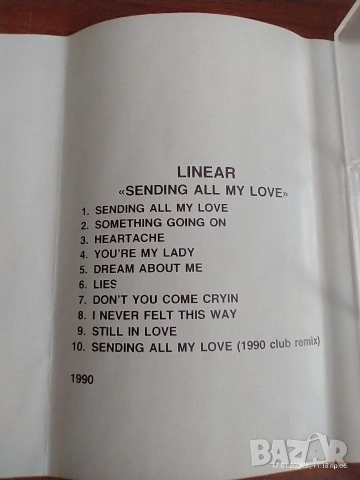 Аудио касети – Led Zeppelin, Pet Shop Boys, Linear (90-те) , снимка 8 - Аудио касети - 53137809