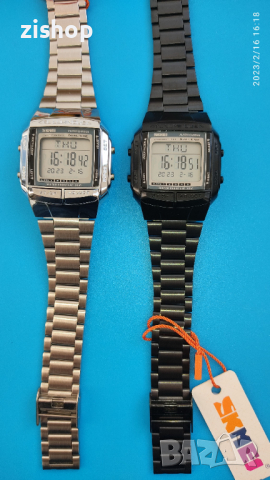 мъжки спортен часовник SKMEI електронен кварц LED 1381 стомана подобен на  Casio, снимка 8 - Мъжки - 44958292