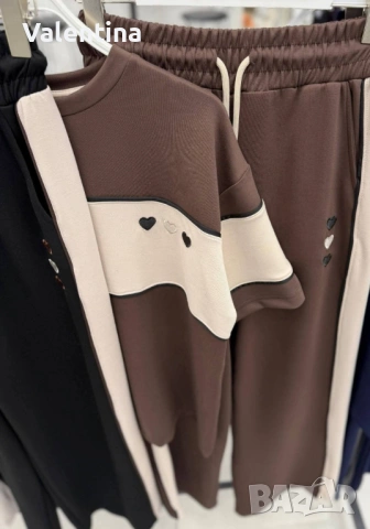 Комплект в кафяво и черно, НОВ , снимка 3 - Комплекти - 53732757