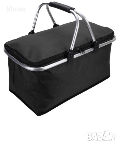 Сгъваема термична кошница с цип - За пикник или за пазар