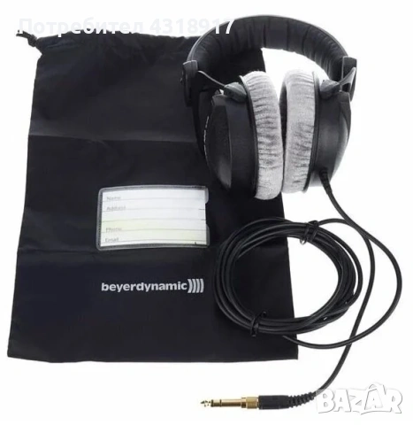 Студийни слушалки Beyerdynamic, DT-770 Pro 80 OHM , снимка 4 - Слушалки и портативни колонки - 53797205