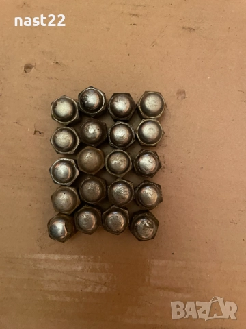 20-бр никелирани гайки за Джанти Сузуки Витара, снимка 3 - Части - 52012973